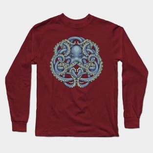 Octopus Emblem Long Sleeve T-Shirt